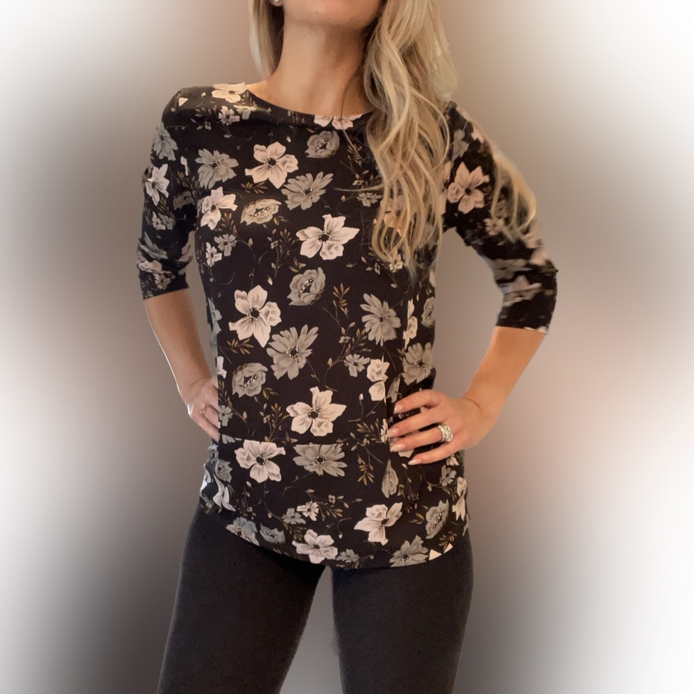 NWT French Connection Floral Blouse